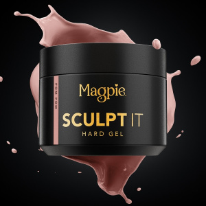 magpie sculpt it pom pom prachtnagels