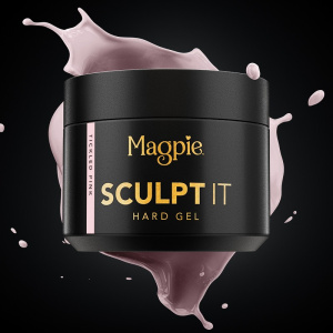 magpie sculpt it tickled pink prachtnagels