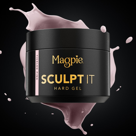 magpie sculpt it tickled pink prachtnagels