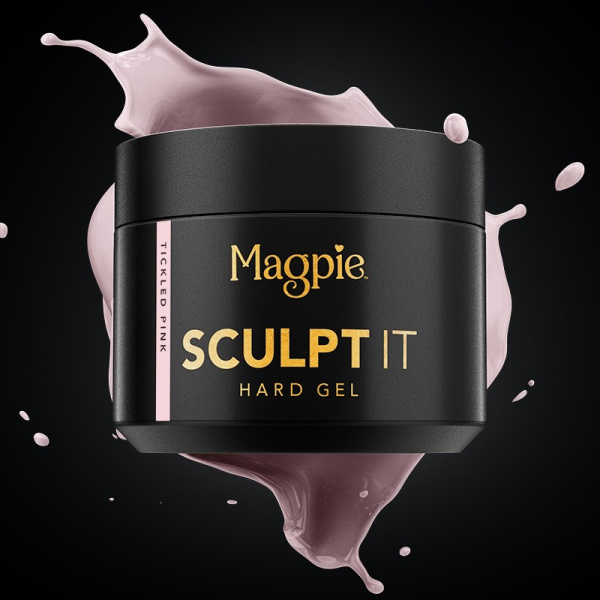 magpie sculpt it tickled pink prachtnagels