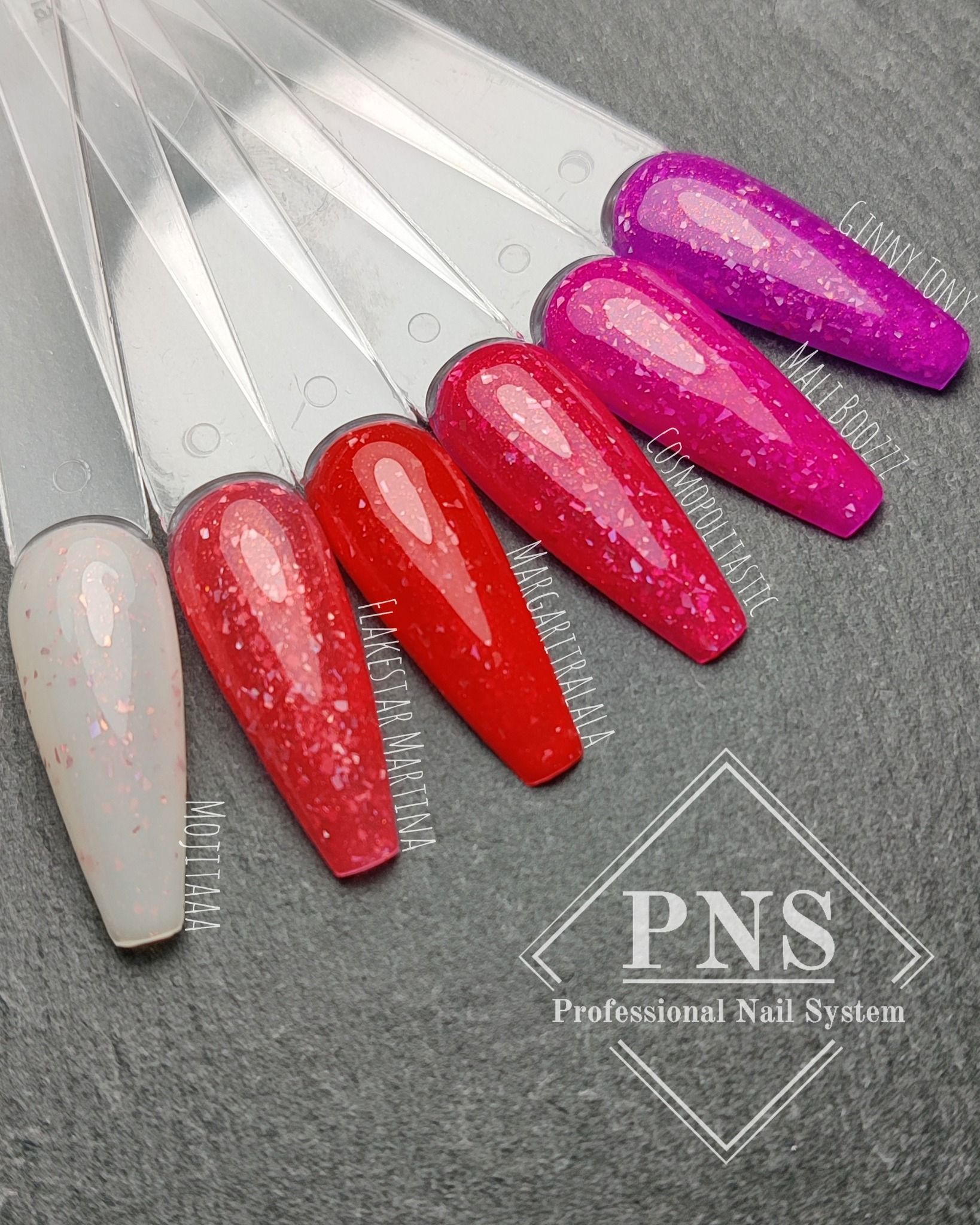 pns shake a flake swatch prachtnagels