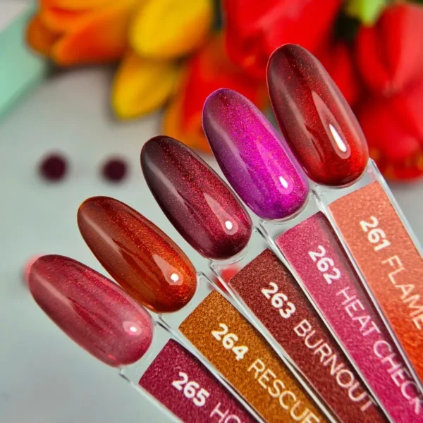 yoshi gel polish fireline zwatches prachtnagels