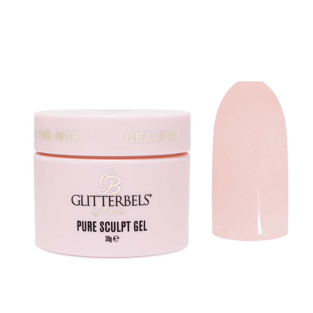 glitterebels pure sculpt gel refined prachtnagels