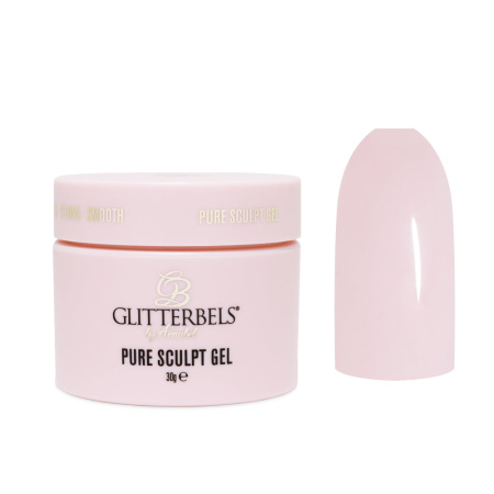 glitterbels pure sculpt gel contour prachtnagels