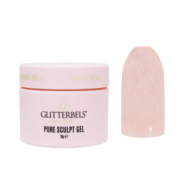 glitterbels pure sculpt gel masterpiece prachtnagels