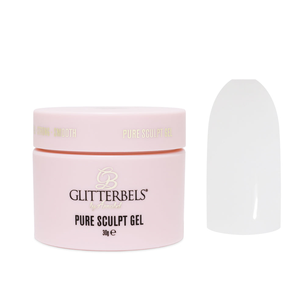 glitterbels pure sculpt gel prachtnagels 3