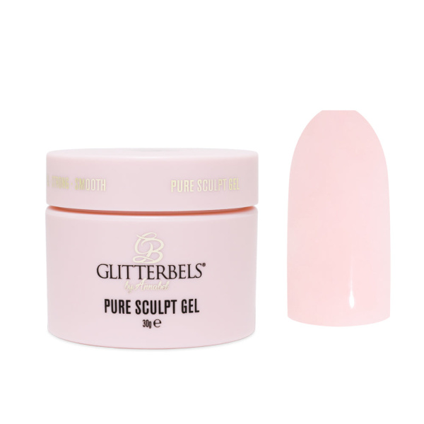 glitterbels pure sculpt gel stone beauty prachtnagels