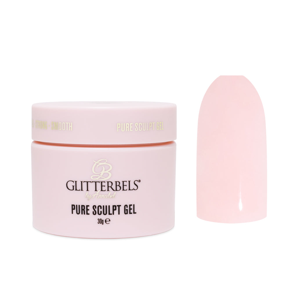 glitterbels pure sculpt gel stone beauty prachtnagels