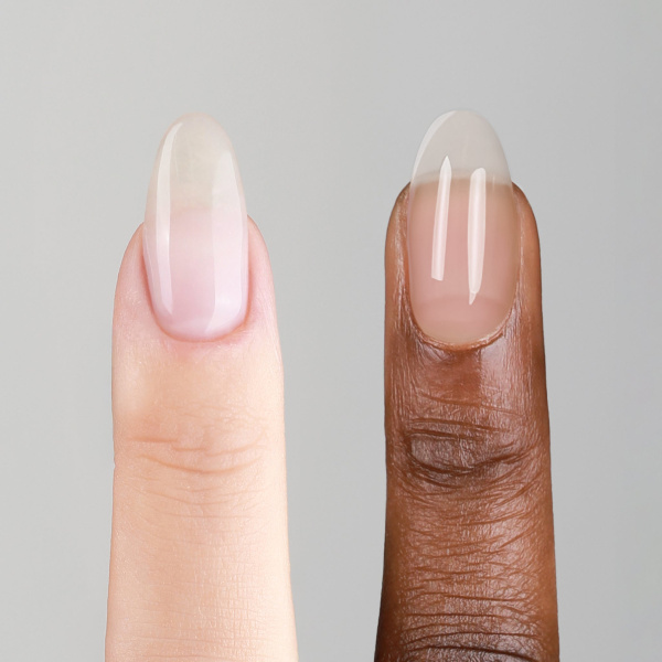 glitterbels pure sculpt gel heart glass prachtnagels