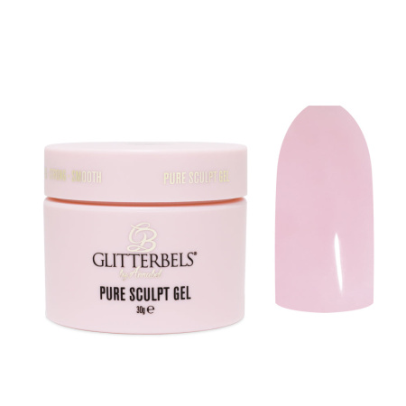 glitterebels pure sculpt gel charming prachtnagels