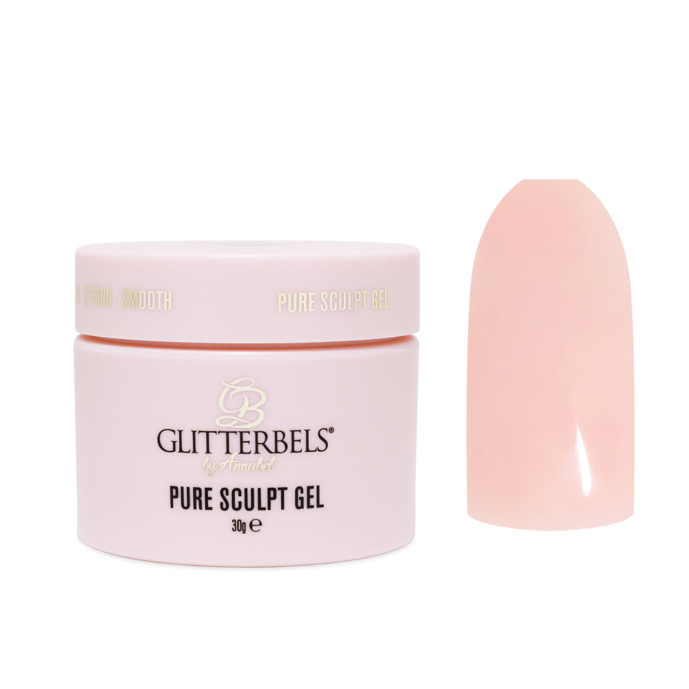 glitterbels pure sculpt gel sophistication prachtnagels