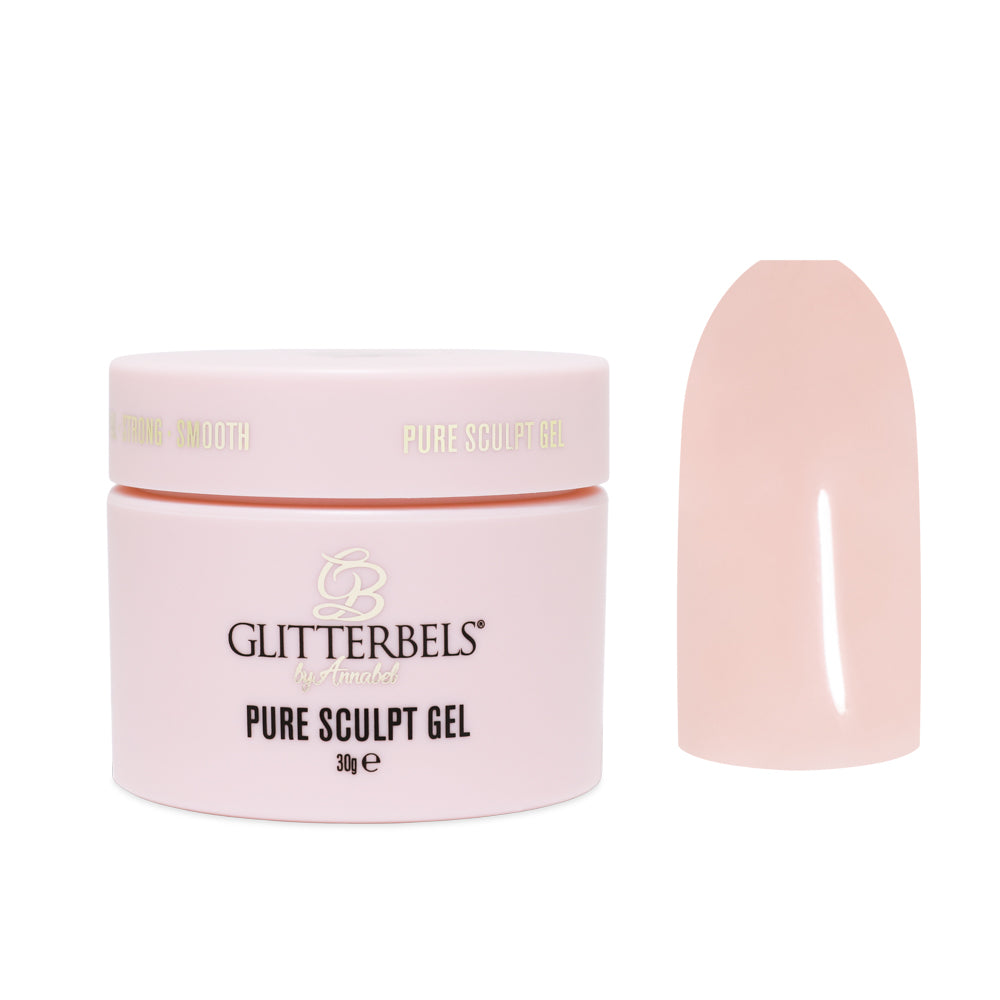 glitterbels pure sculpt gel exquisite prachtnagels