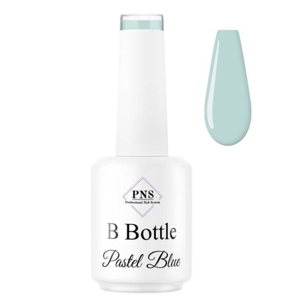 pns b bottle pastel blue prachtnagels