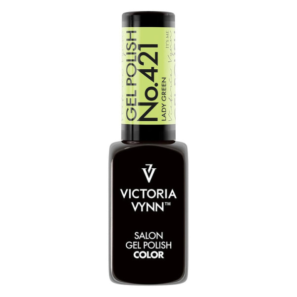 victoria vynn salon polish 421 lady green prachtnagels