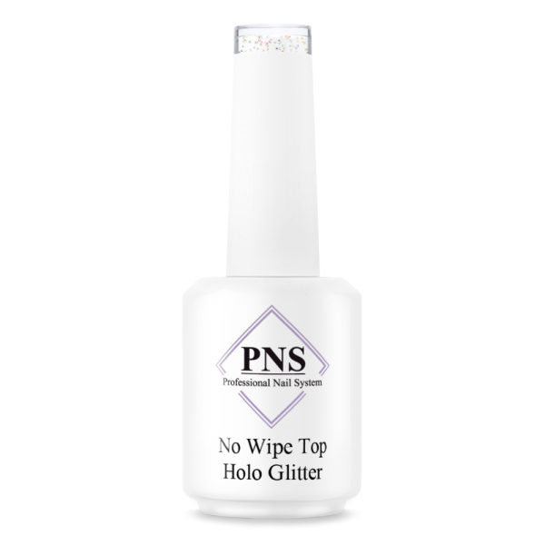 pns top coat nw holo glitter prachtnagels