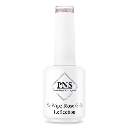 pns no wipe top coat reflective rose gold prachtnagels 2