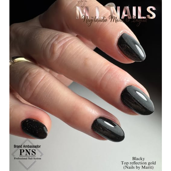 pns reflective top gold