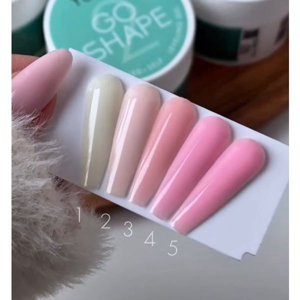 yoshi go shape swatch prachtnagels