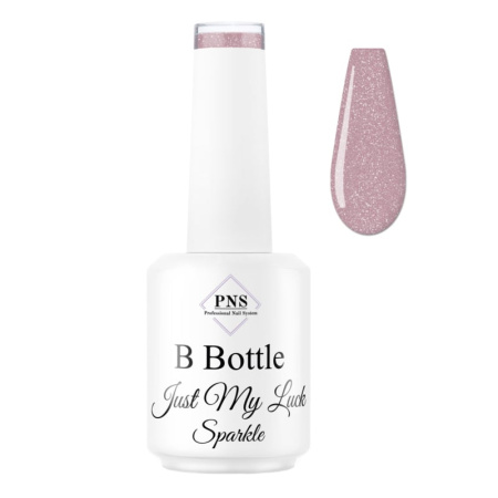 pns b bottle just my luck sparkle prachtnagels