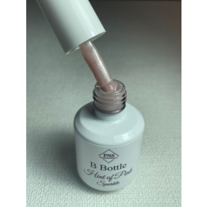 pns b bottle hint of pink sparkle prachtnagels