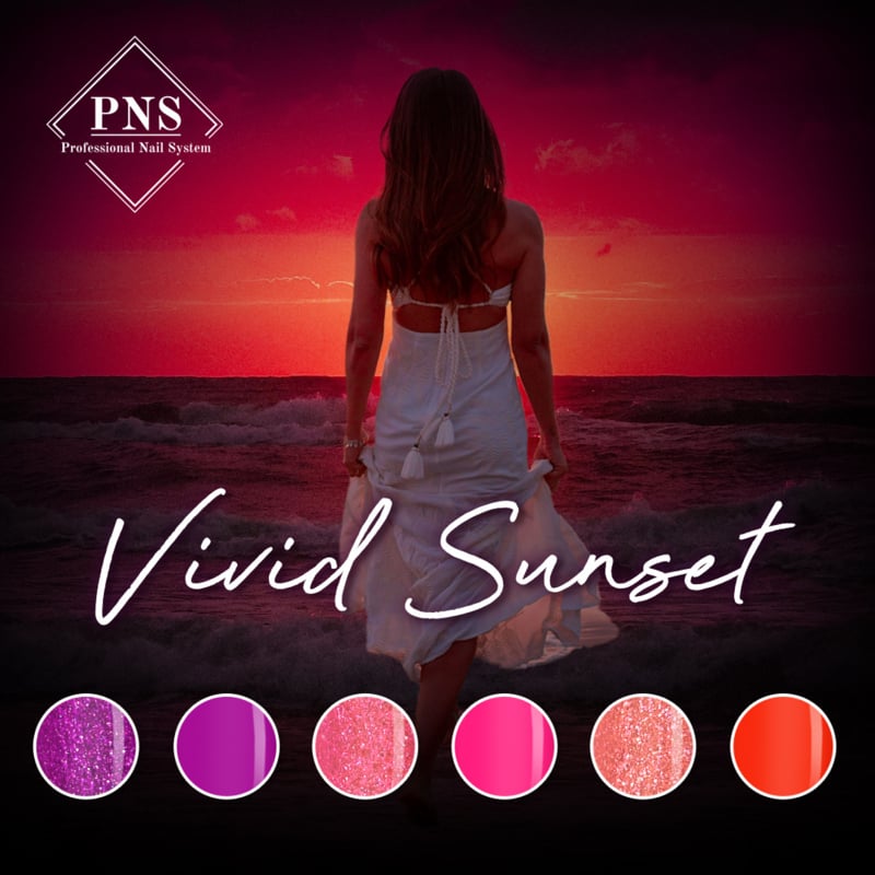 pns mlp vivid sunset collection flyer prachtnagels