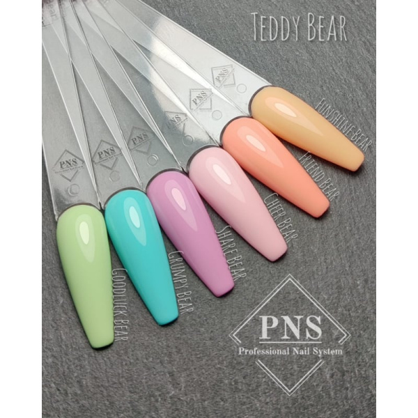 pns mlp teddy bear collection swatch prachtnagels