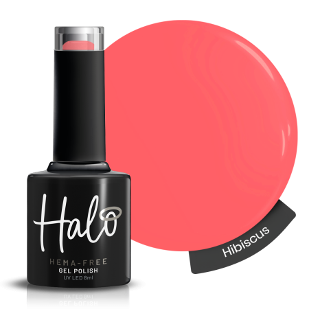 halo gel polish hibiscus prachtnagels