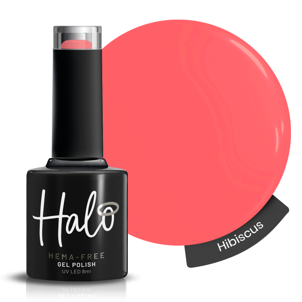 halo gel polish hibiscus prachtnagels