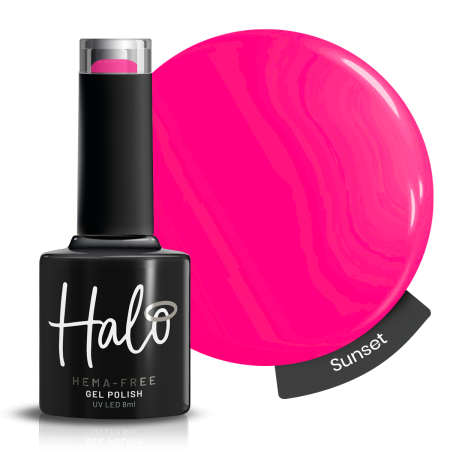 halo gel polish sunset prachtnagels