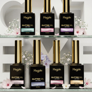 magpie gel colour cat eye spring luxe collection prachtnagels