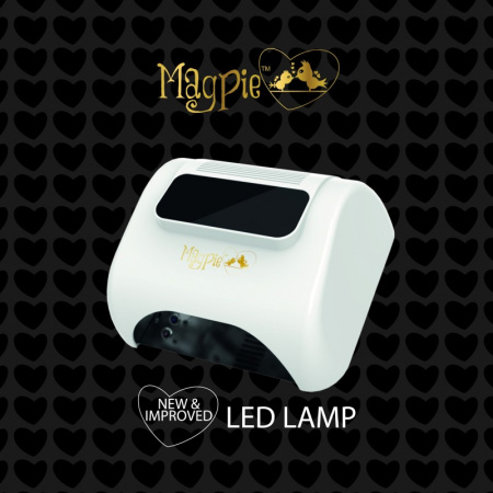 magpie lamp wit prachtnagels