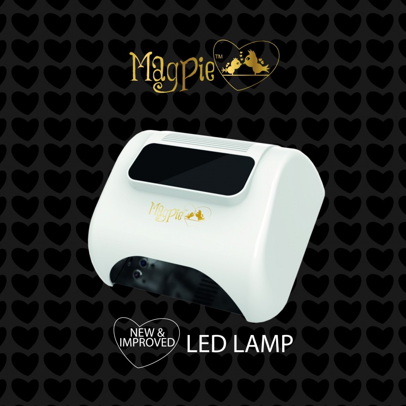 magpie lamp wit prachtnagels