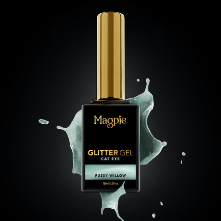magpie pussy willow cat eye gel polish prachtnagels