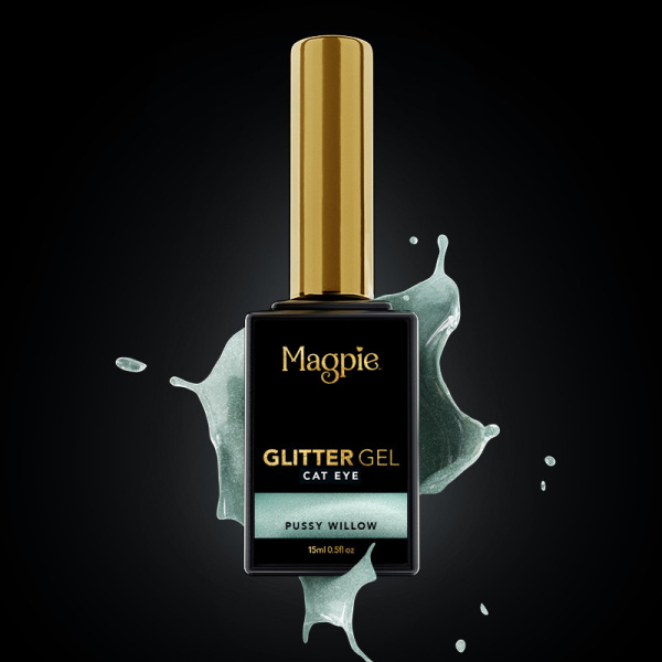 magpie pussy willow cat eye gel polish prachtnagels