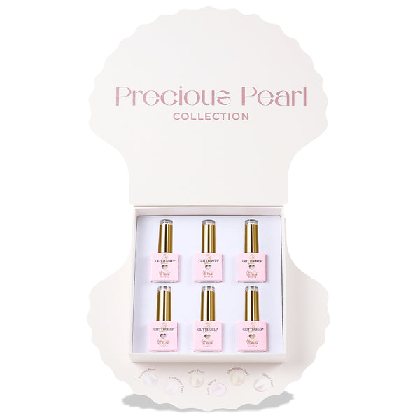 glitterbels precious pearl collection prachtnagels flyer