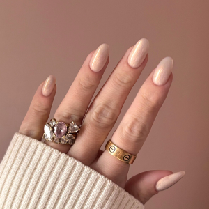 glitterbels hf gel polish 548 ivory pearl prachtnagels set