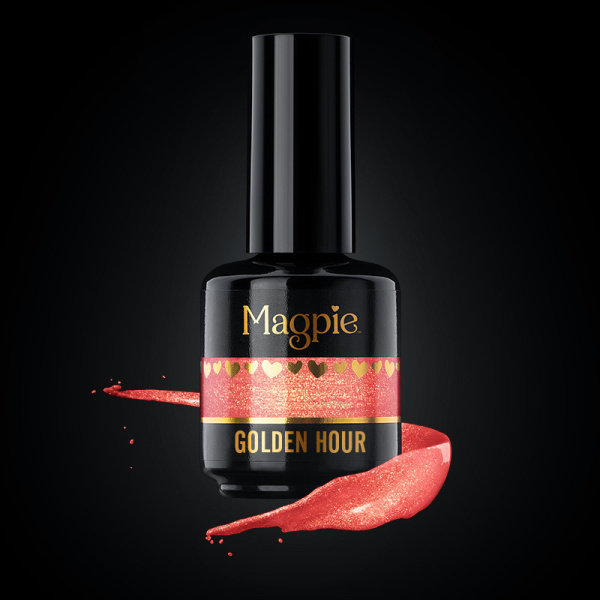magpie gel colour golden hour prachtnagels