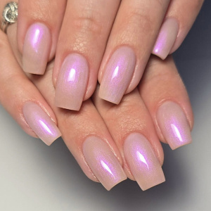 magpie gel colour lavender glow prachtnagels set