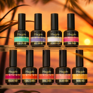magpie sunset collection flyer prachtnagels