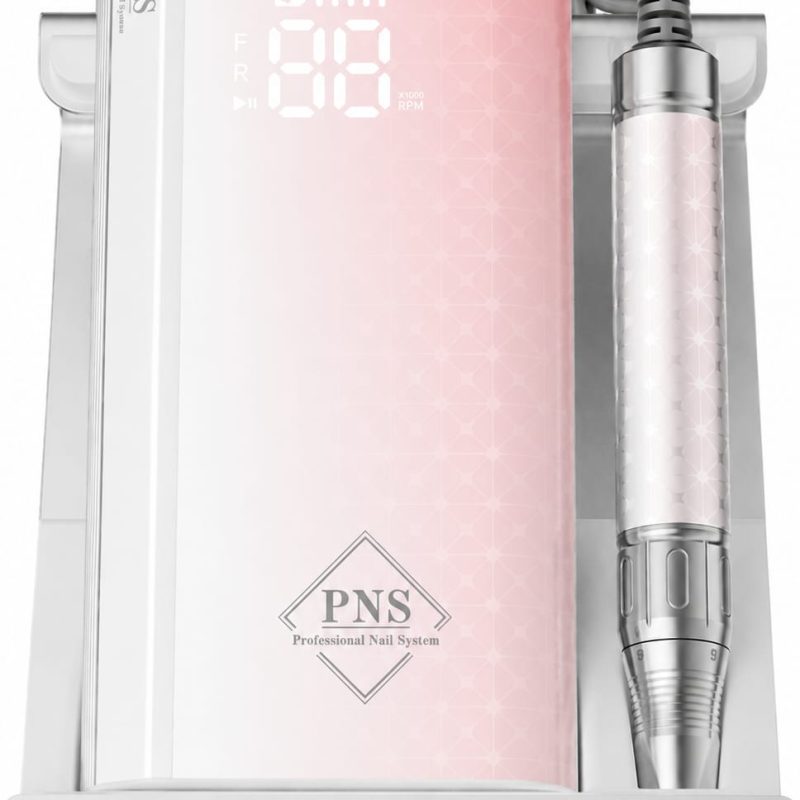 pns draadloze frees roze wit prachtnagels 2