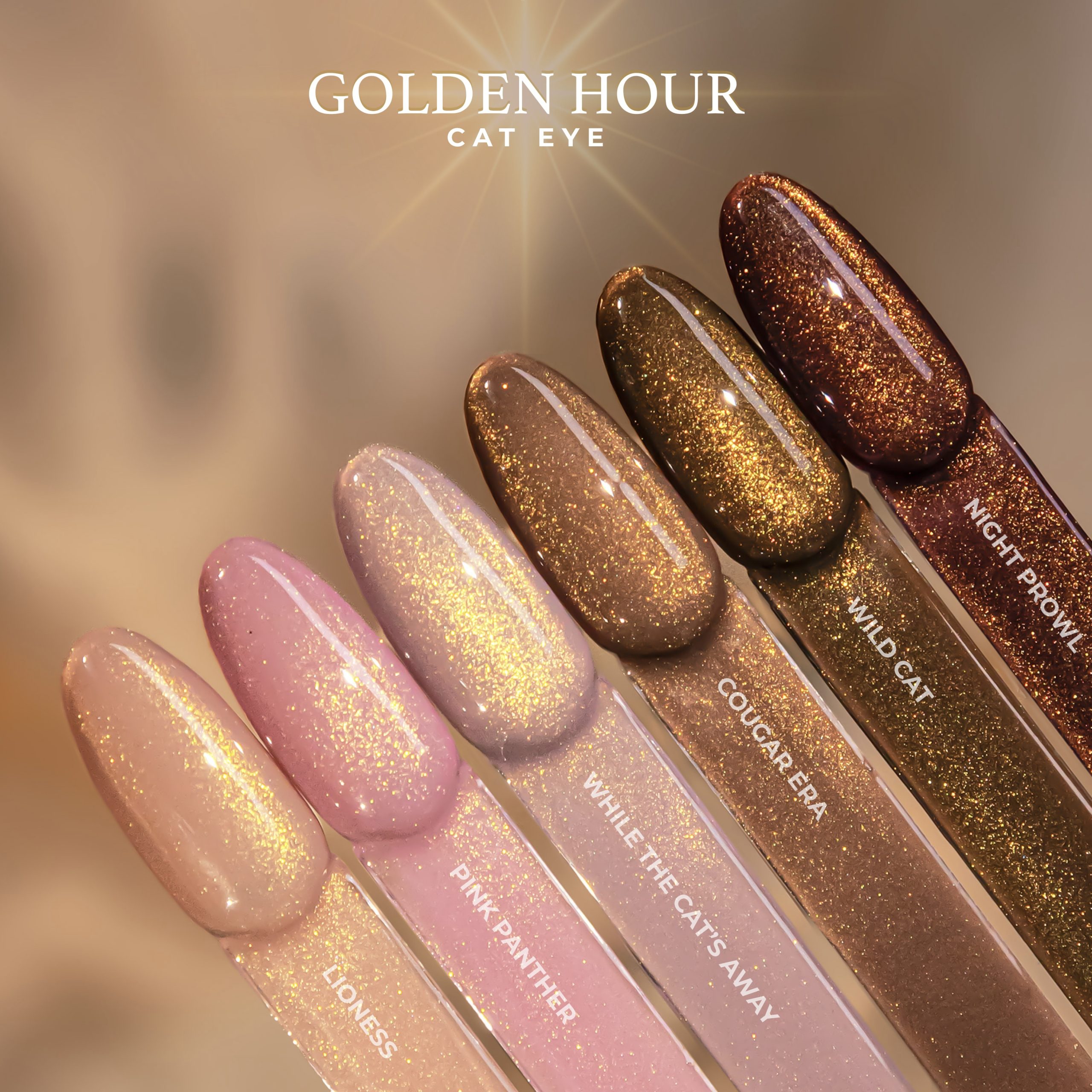 magpie golden hour collection swatch prachtnagels