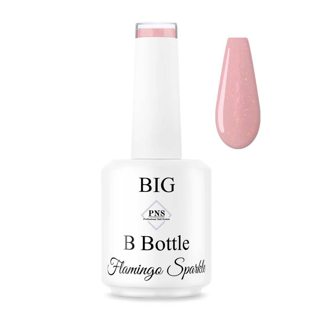 Big B Bottle - Flamingo Sparkle