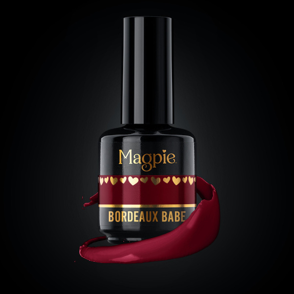 magpie gel polish bordeaux babe prachtnagels