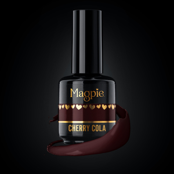 magpie gel colour cherry cola prachtnagels