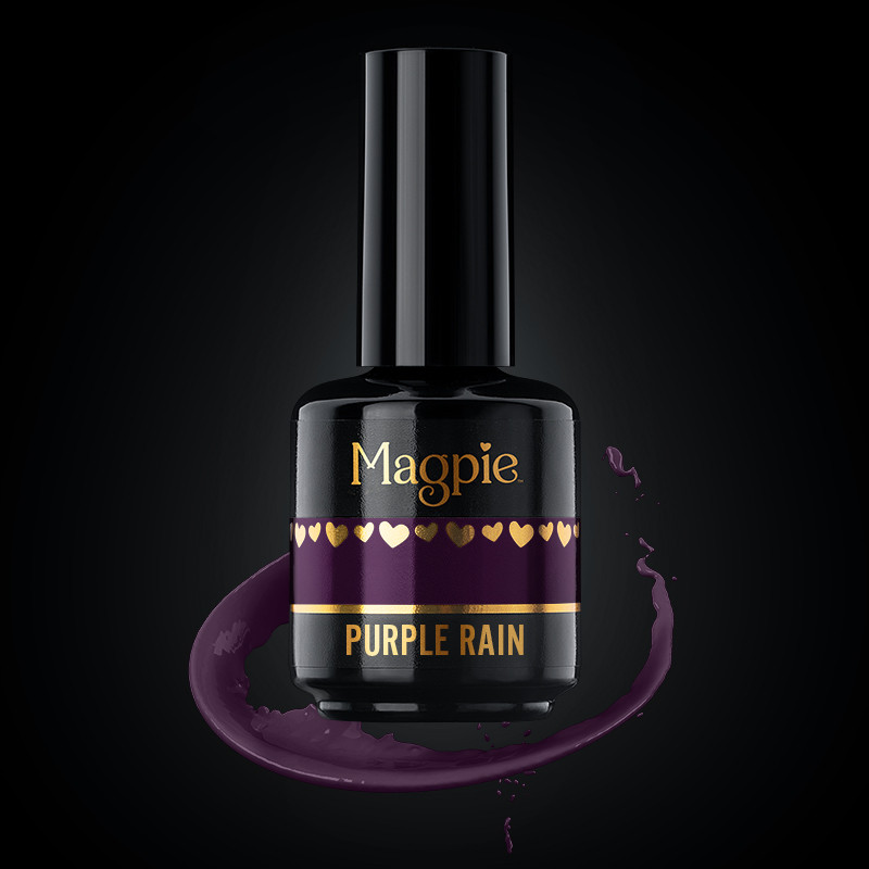 Magpie gel polish purple rain prachtnagels