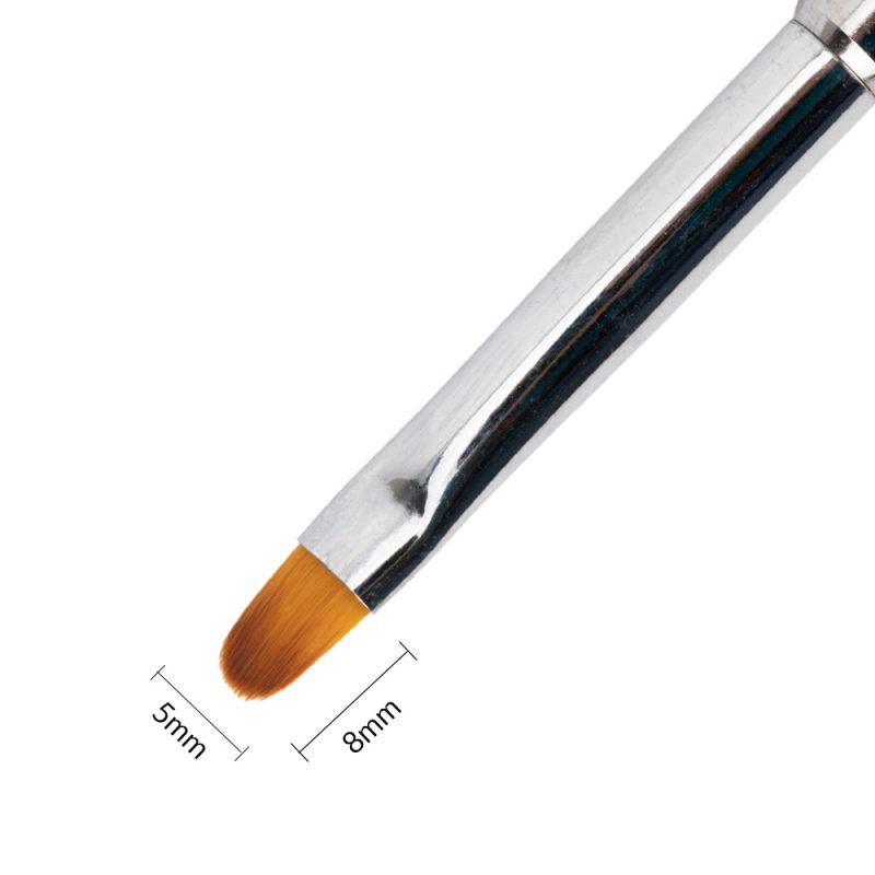 ml gel penseel #6 rose gold prachtnagels 2