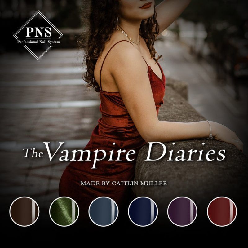 pns the vampire diaries collection prachtnagels flyer